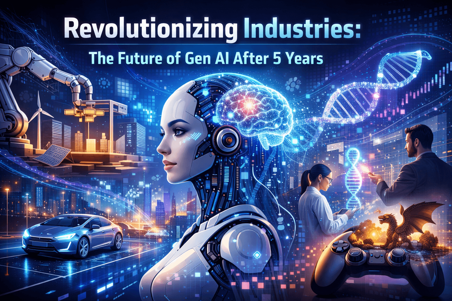 Gen AI: Revolutionizing Industries in the Next 5 Years